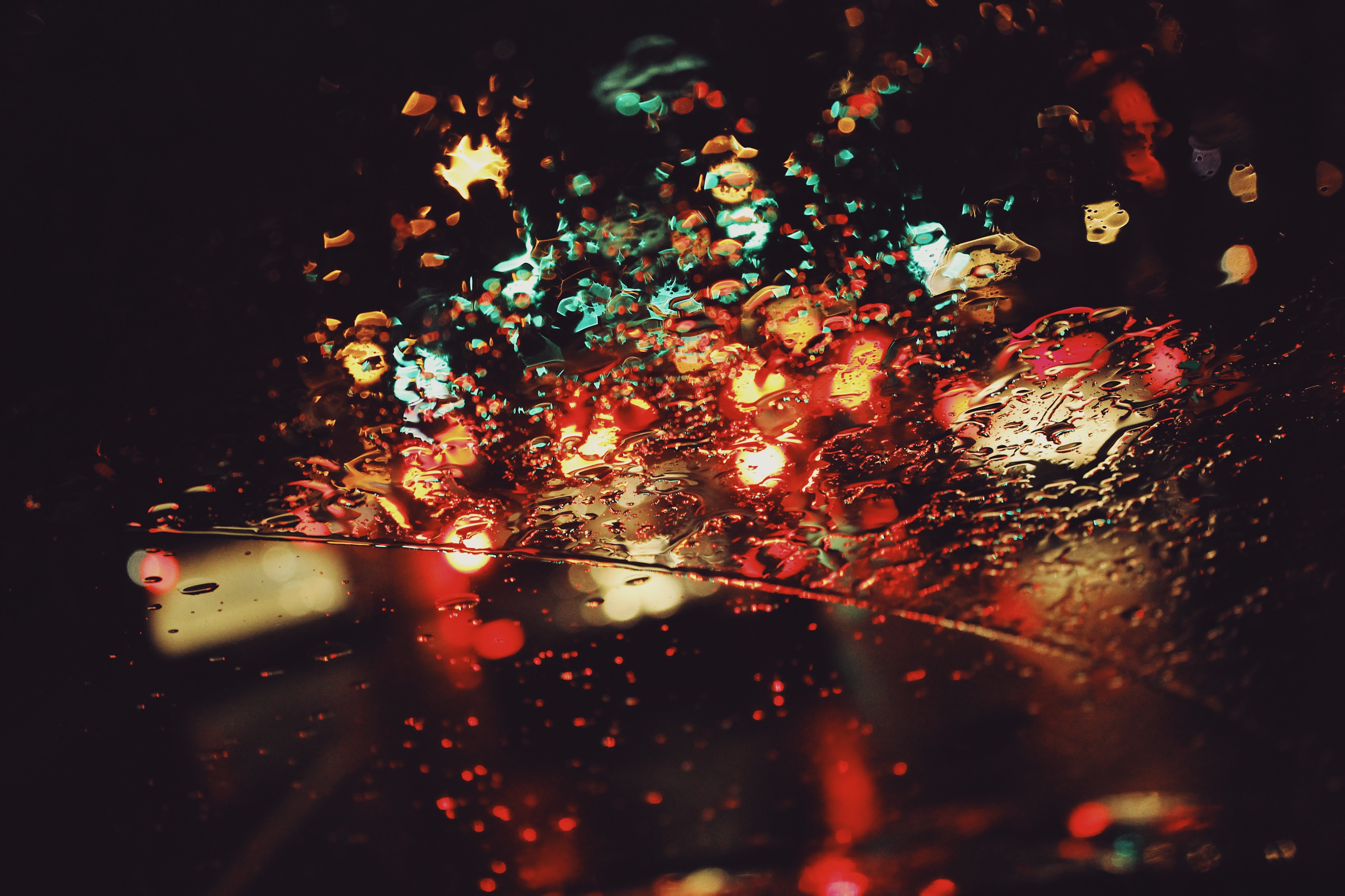 Abstract Window Rain