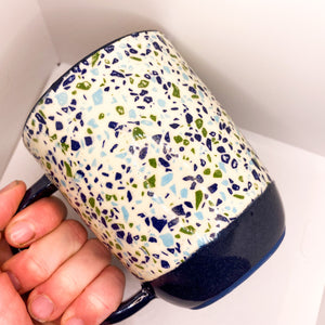 Blue Terrazzo Mug