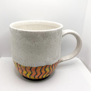 Split Tone Speckled Mug