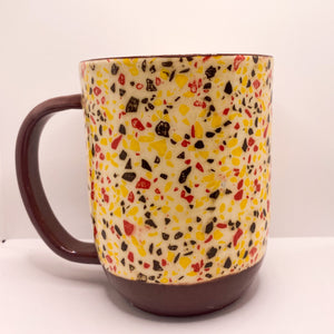 Red Terrazzo Mug