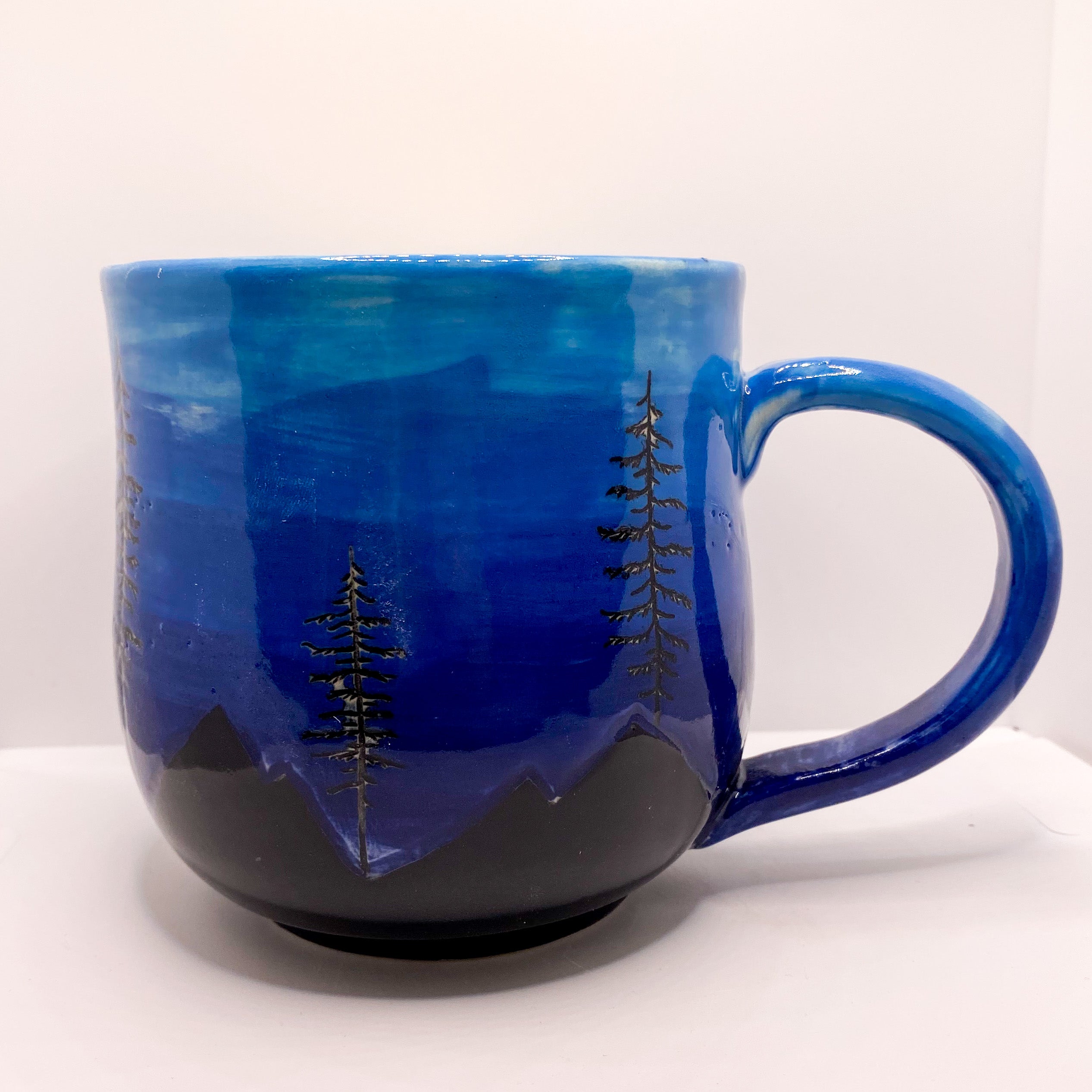 Tree Mug (cool tones)