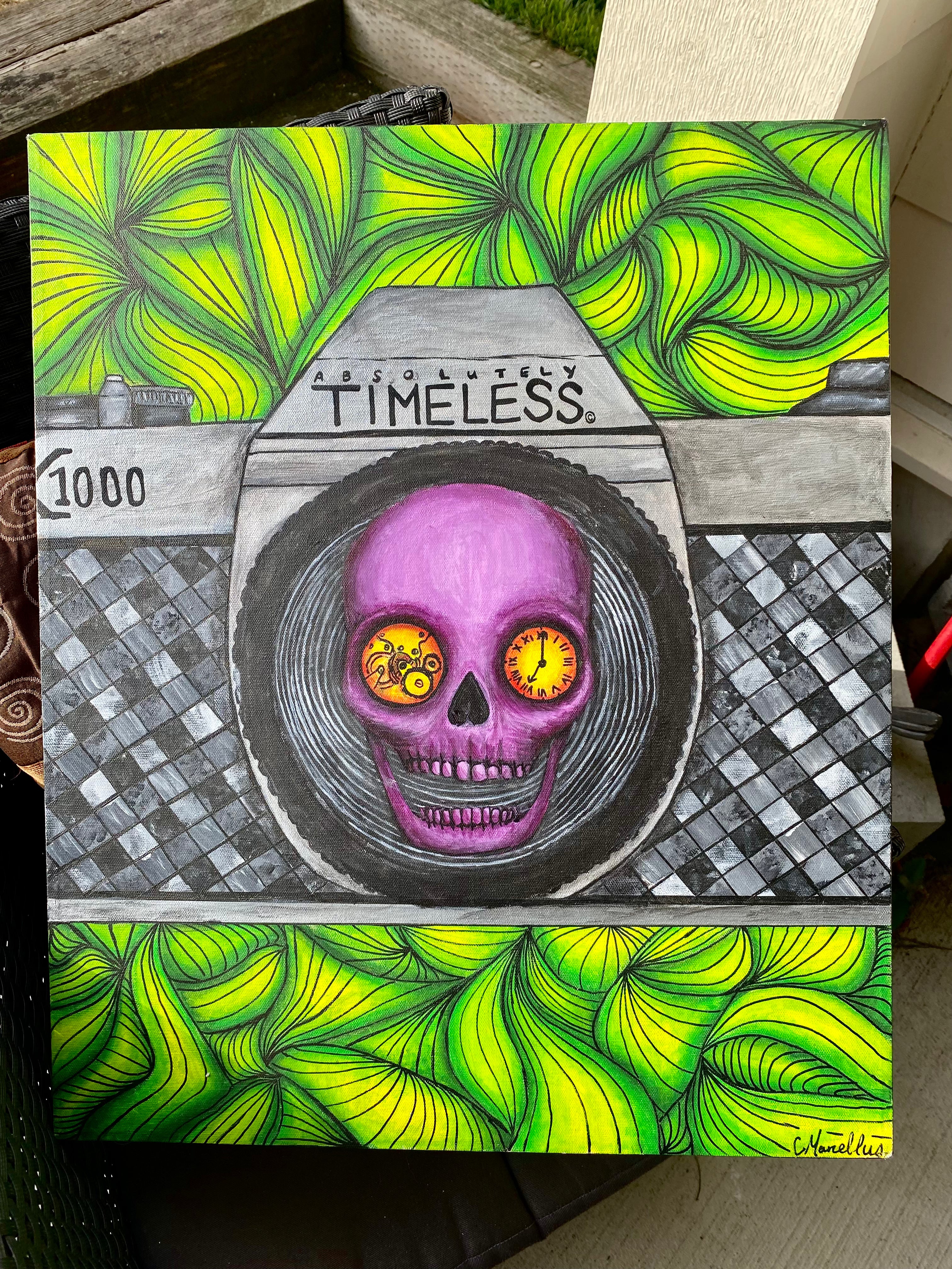 Timeless Camera Skull